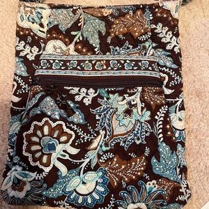Vera Bradley hipster bag in Java blue